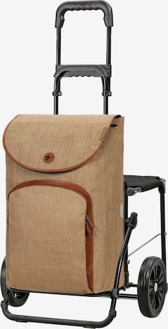 Andersen Shopper Einkaufstrolley in Beige: Vorderseite