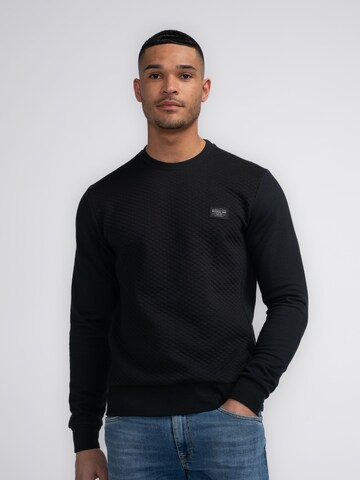 Petrol Industries Sweatshirt 'Kenai' in Schwarz: Vorderseite
