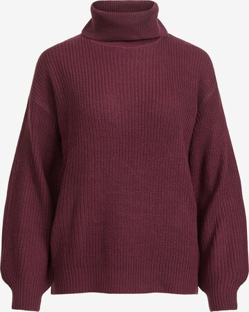 VILA Sweater in Purple: front