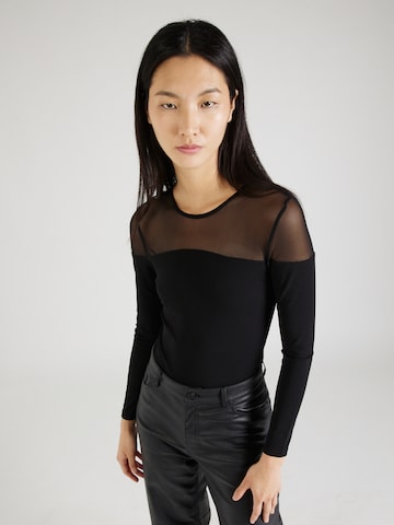 Camicia da donna di NA-KD in nero: frontale