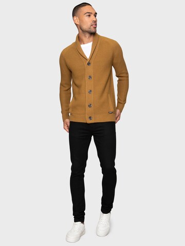 Threadbare Gebreid vest 'Hanway' in Bruin