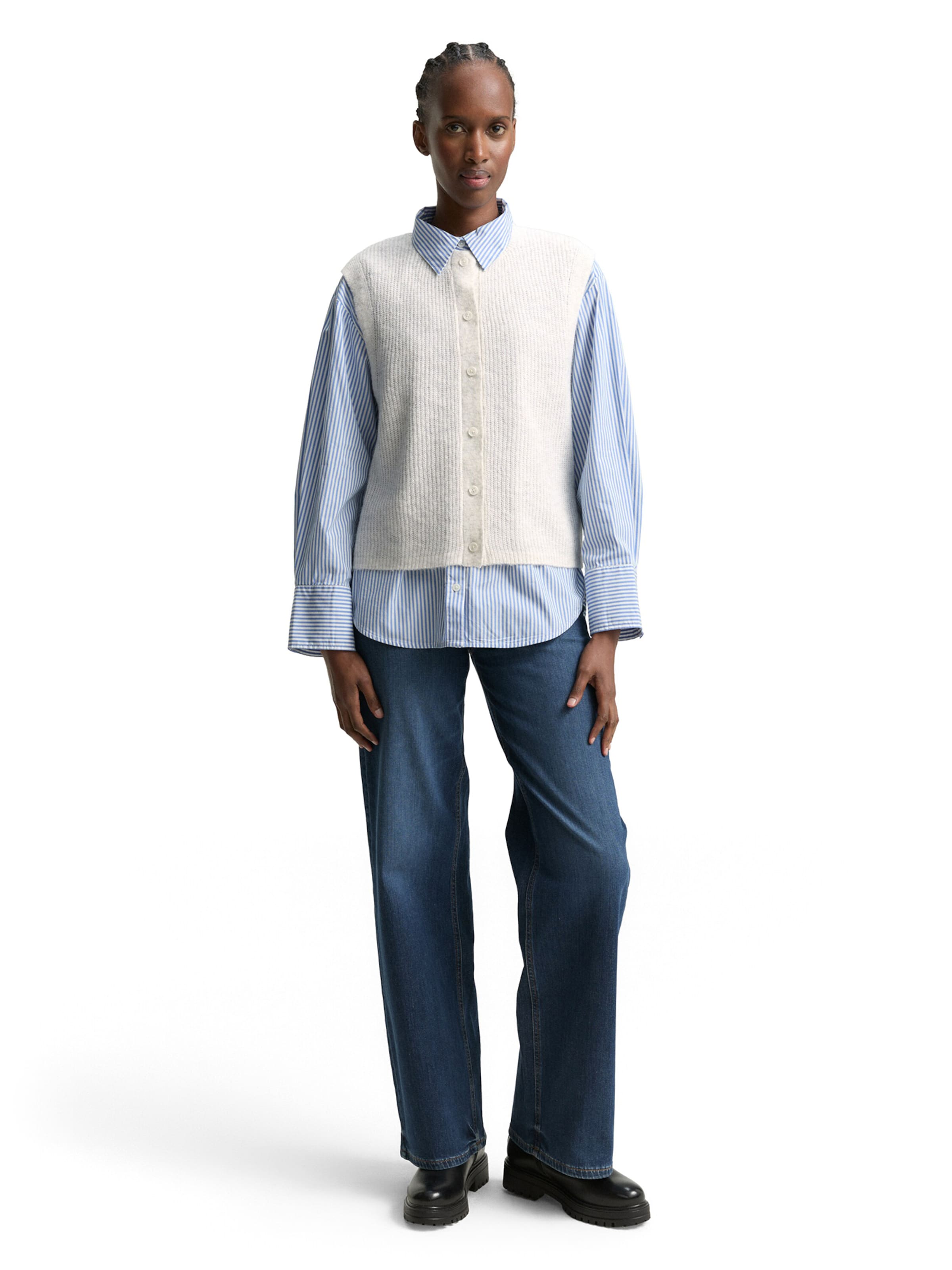 TOM TAILOR DENIM Vest i hvid