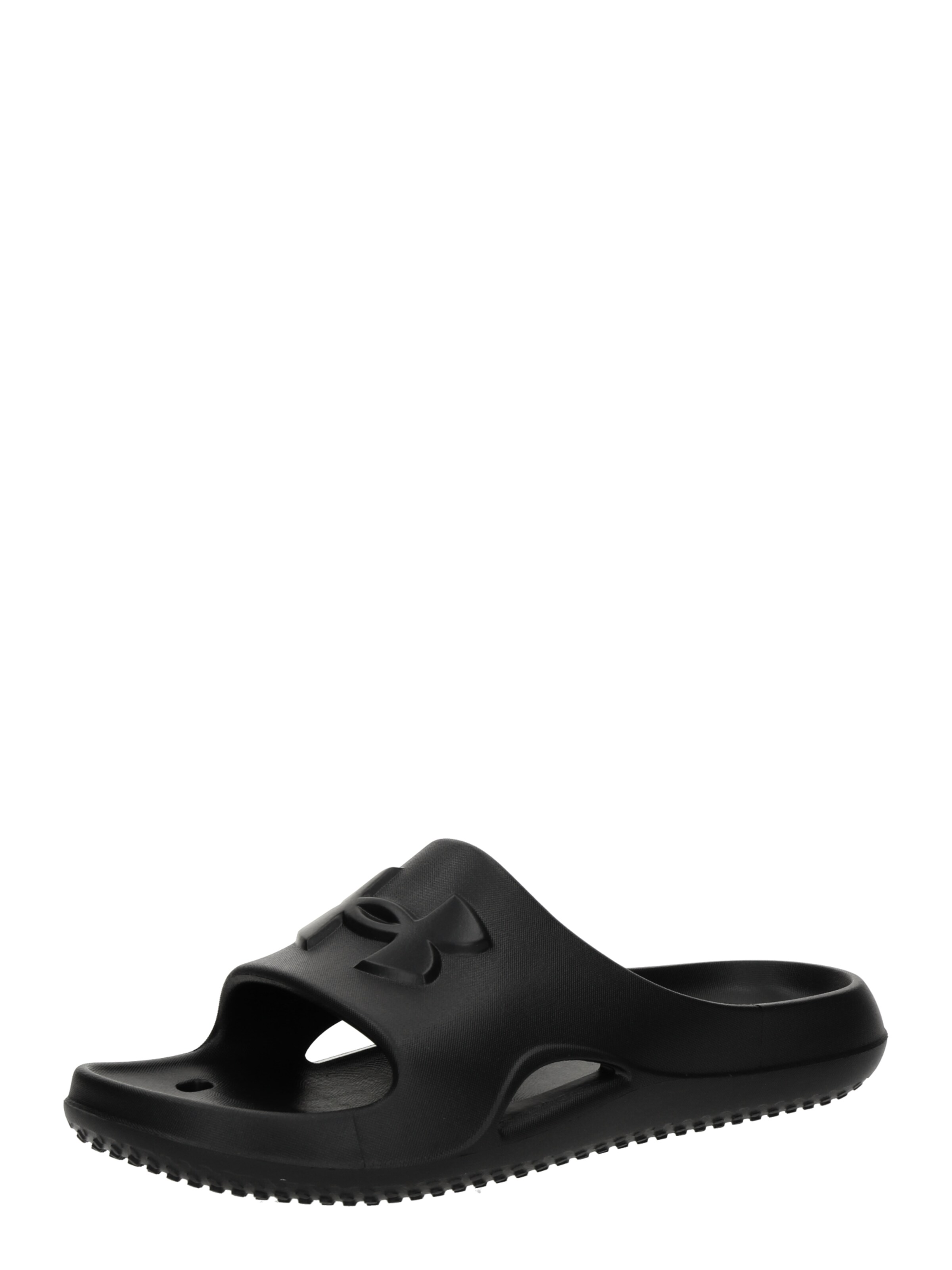 Claquettes / Tongs UNDER ARMOUR en noir : devant