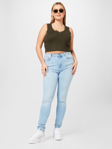 Skinny Jeans 'Maya' di ONLY Carmakoma in blu