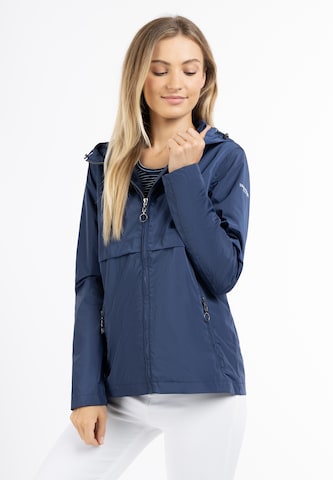 DreiMaster Maritim Weatherproof jacket in Blue: front