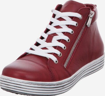 Gemini Sneakers in Red: front