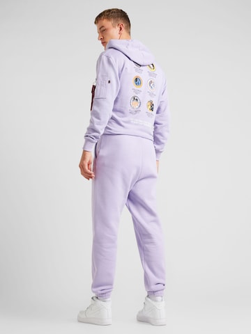 Effilé Pantalon ALPHA INDUSTRIES en violet
