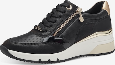 Sneaker bassa s.Oliver di colore oro / nero, Visualizzazione prodotti