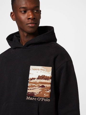 Marc O'Polo Sweatshirt in Zwart