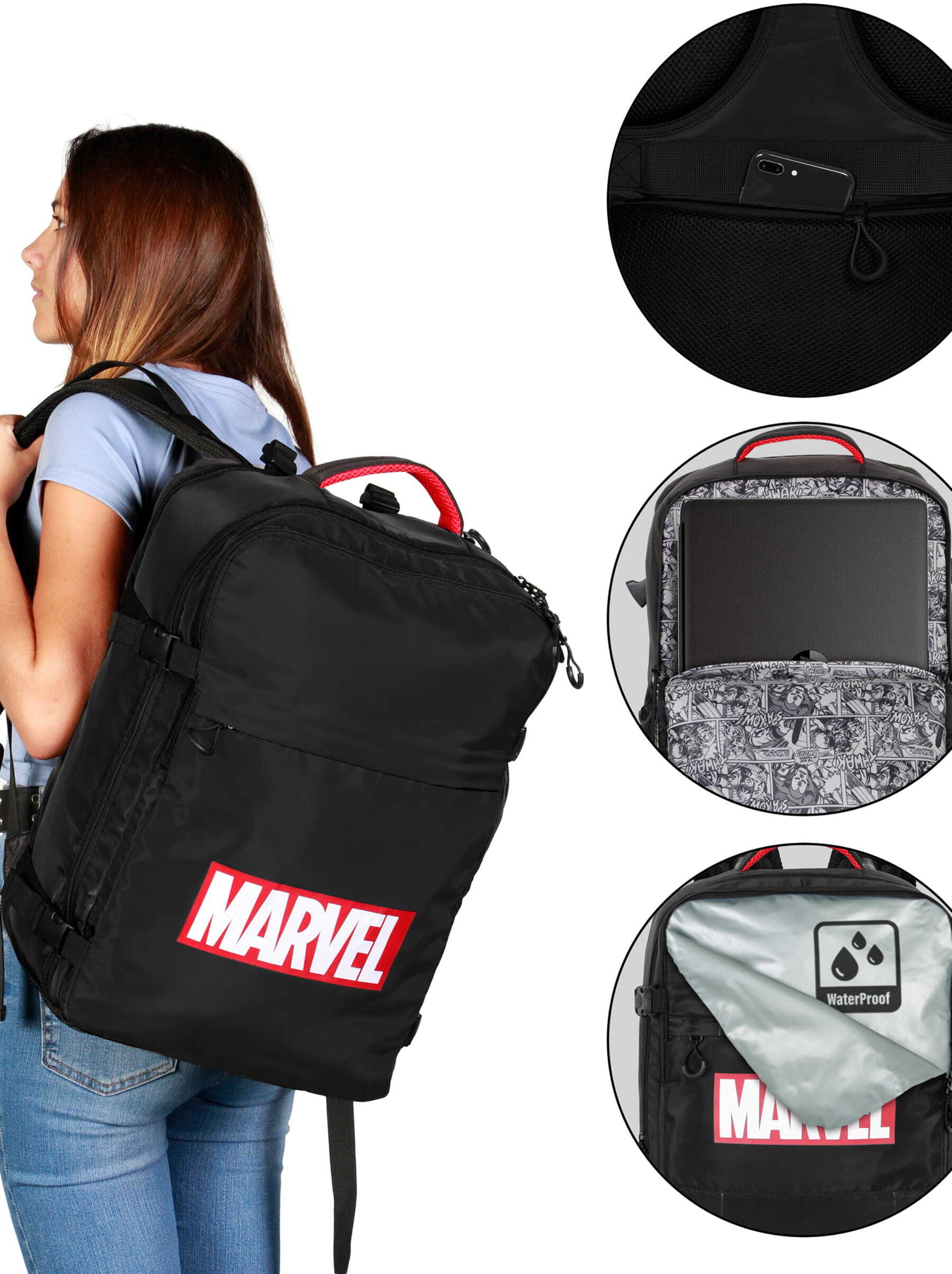 Sac à dos marvel en noir
