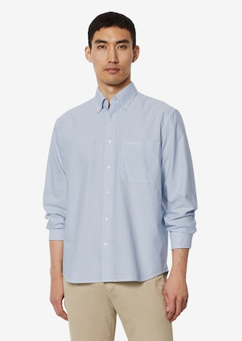 Marc O'Polo Comfort Fit Skjorte i blå: forside
