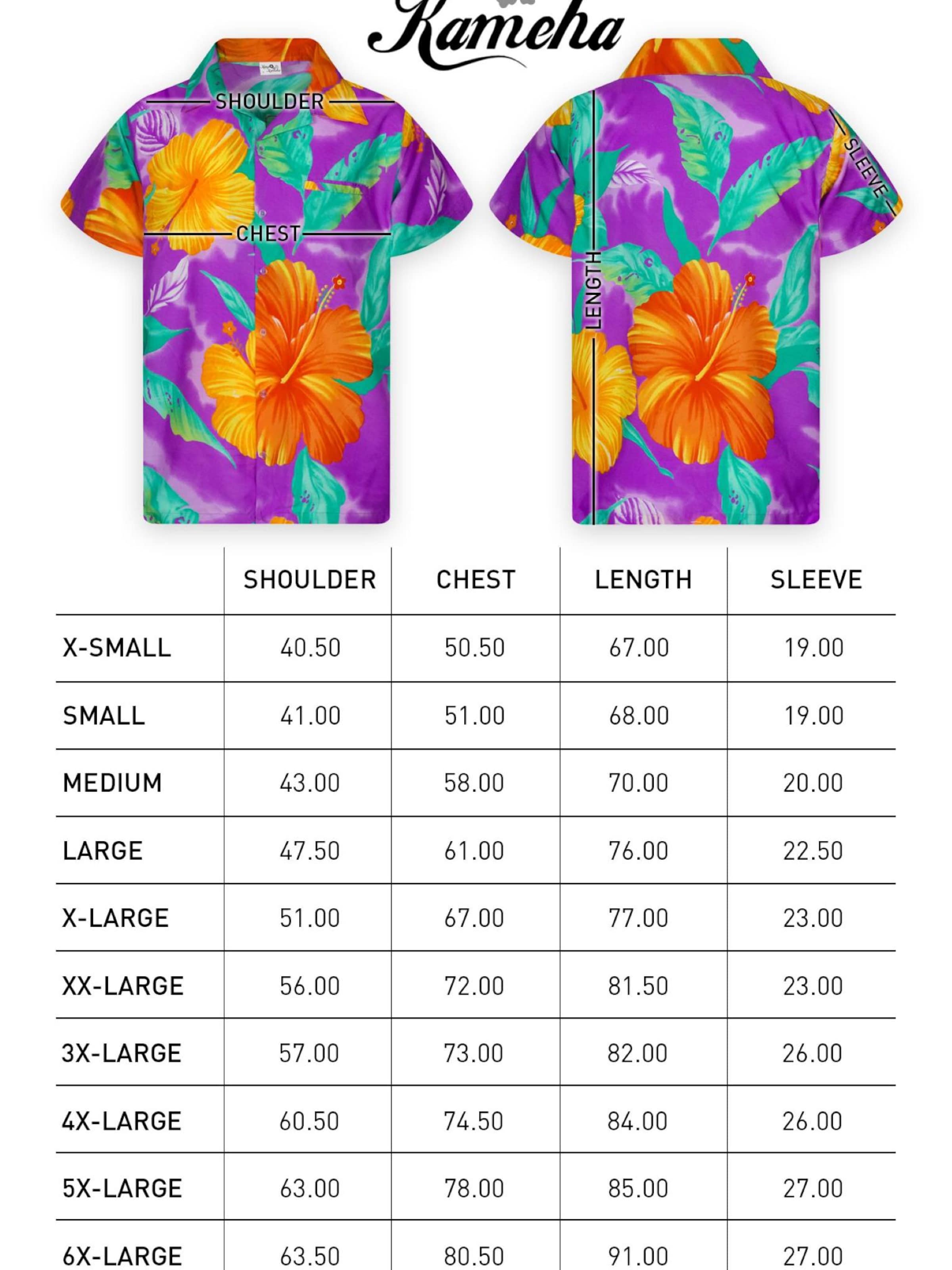 King Kameha Shirt 'Big Flower' in Lila