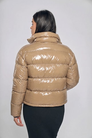 FREAKY NATION Winter Jacket in Brown