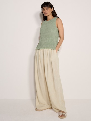 Chemisier ' ' Apricot en vert