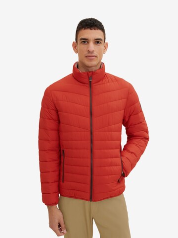 TOM TAILOR Демисезонная куртка в Красный: спереди