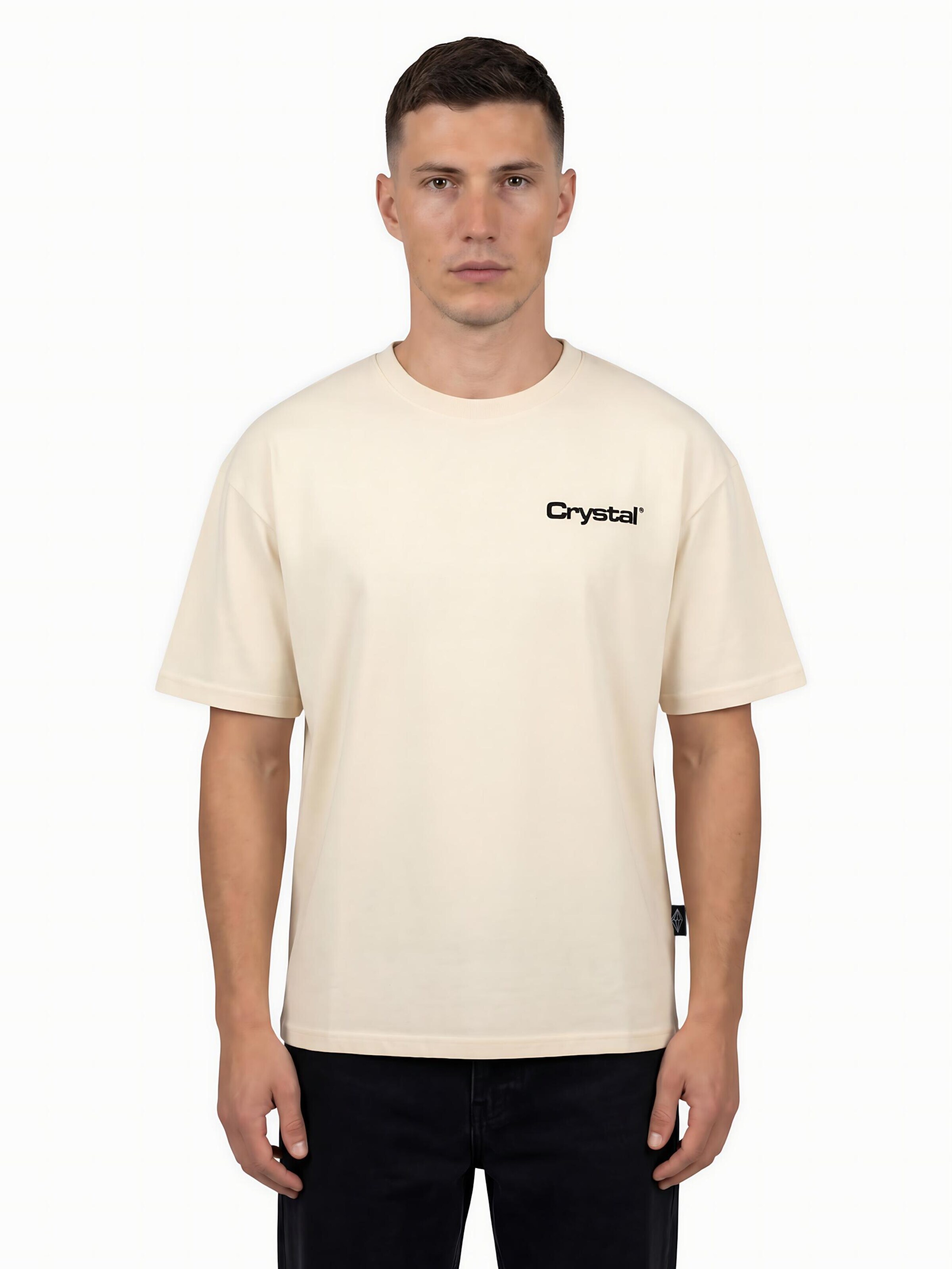 Crystal Paris Shirt 'Performance' in Wit: voorkant