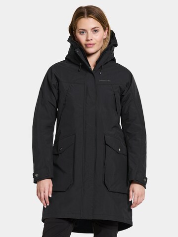 Didriksons Outdoor jacket 'THELMA' in Black: front