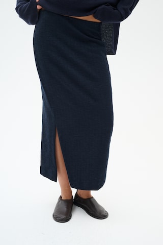InWear - Saia 'Leema' em azul: frente