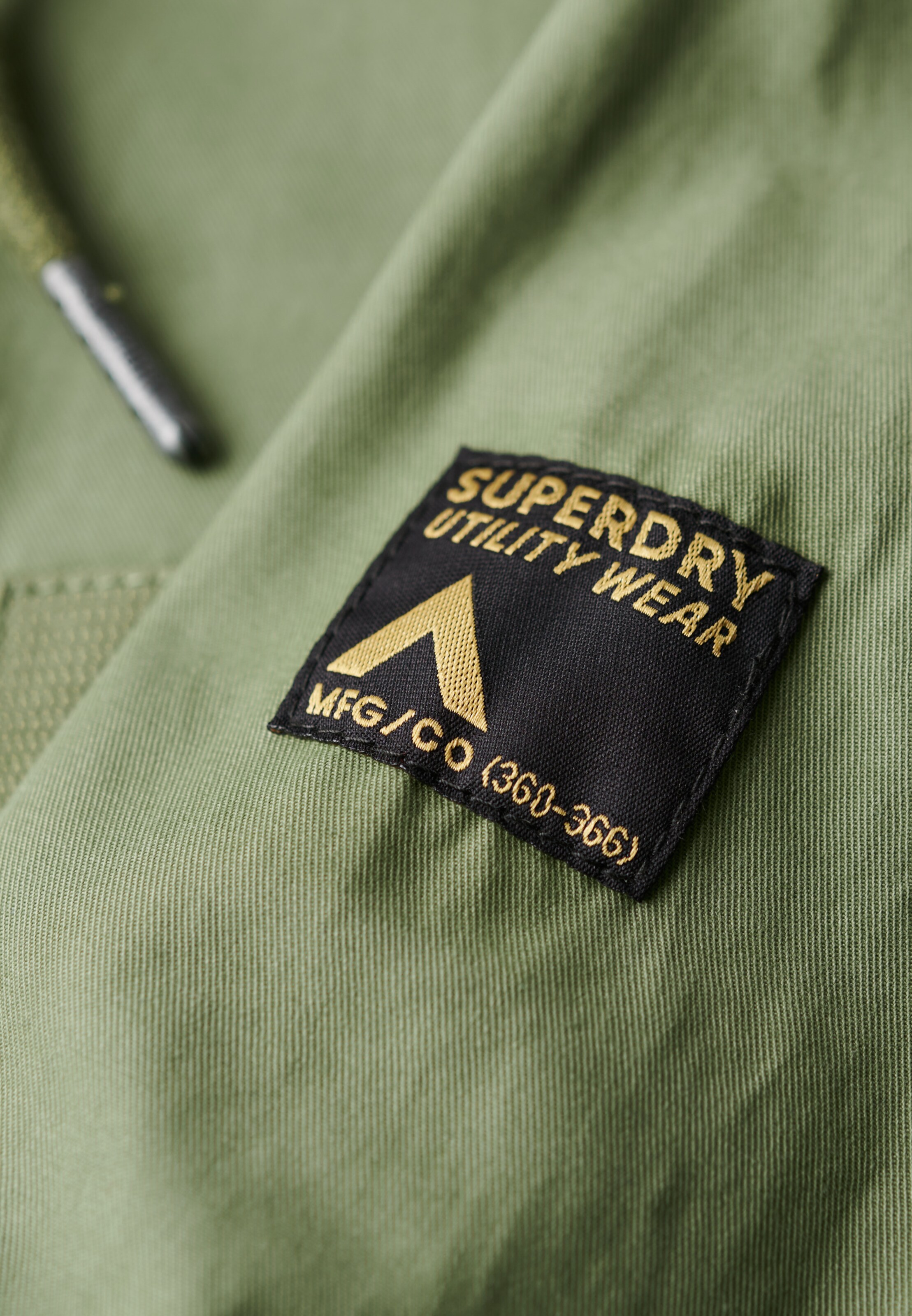 Superdry Tussenparka in Groen