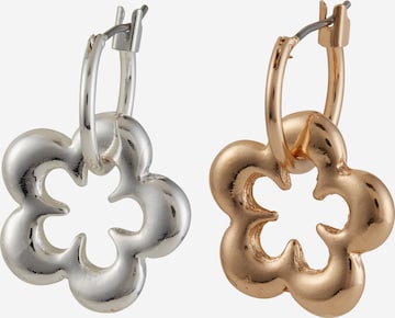 Boucles d'oreilles 'Jasmine' WEEKDAY en argent : devant