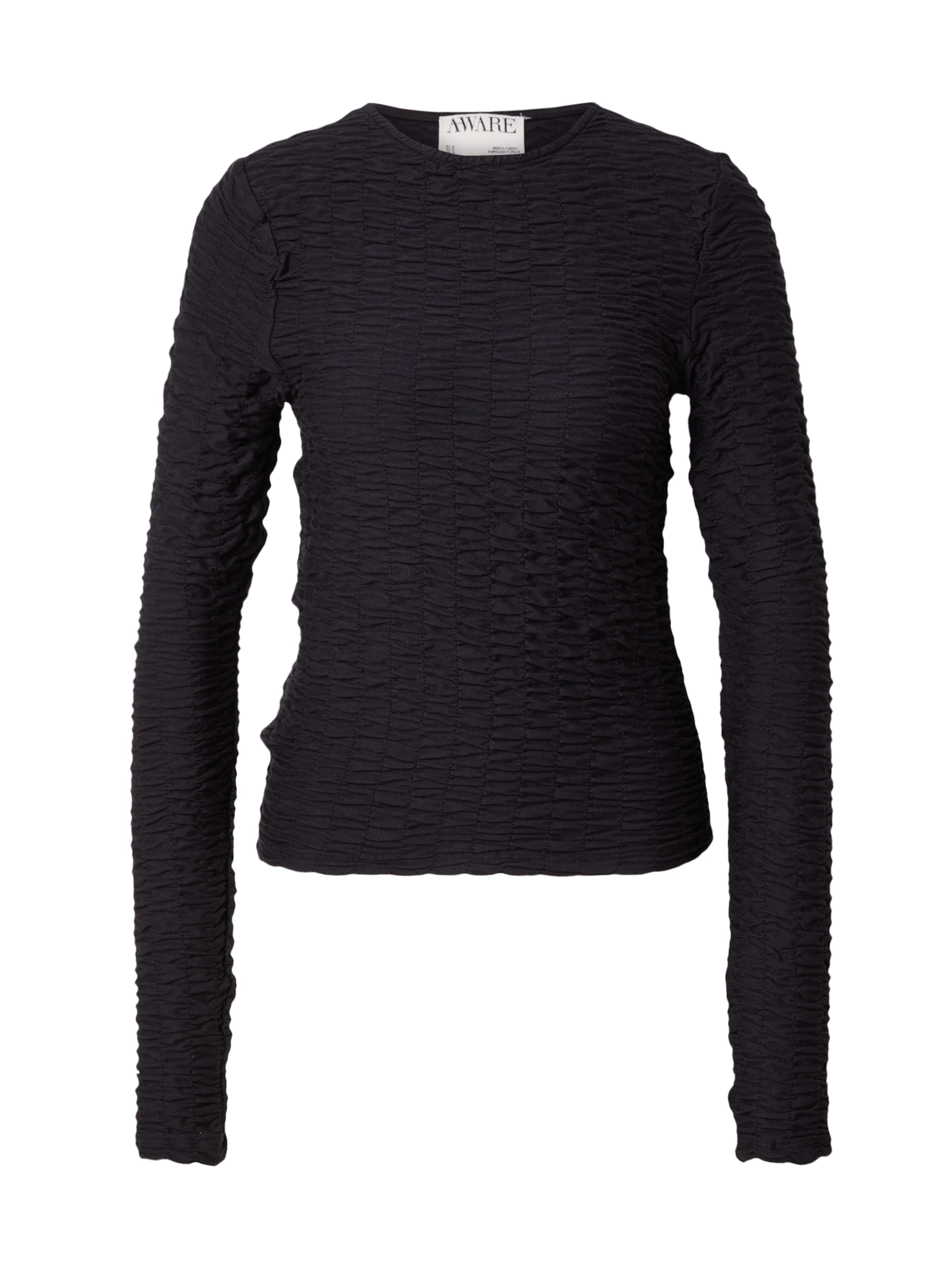 Aware Тениска 'VMLIZZ' в черно: отпред