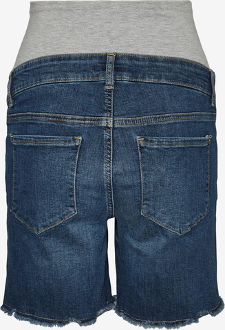 MAMALICIOUS Regular Jeans 'MILOW' in Blue