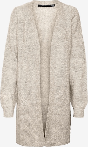 VERO MODA Gebreid vest 'MILI' in Beige: voorkant