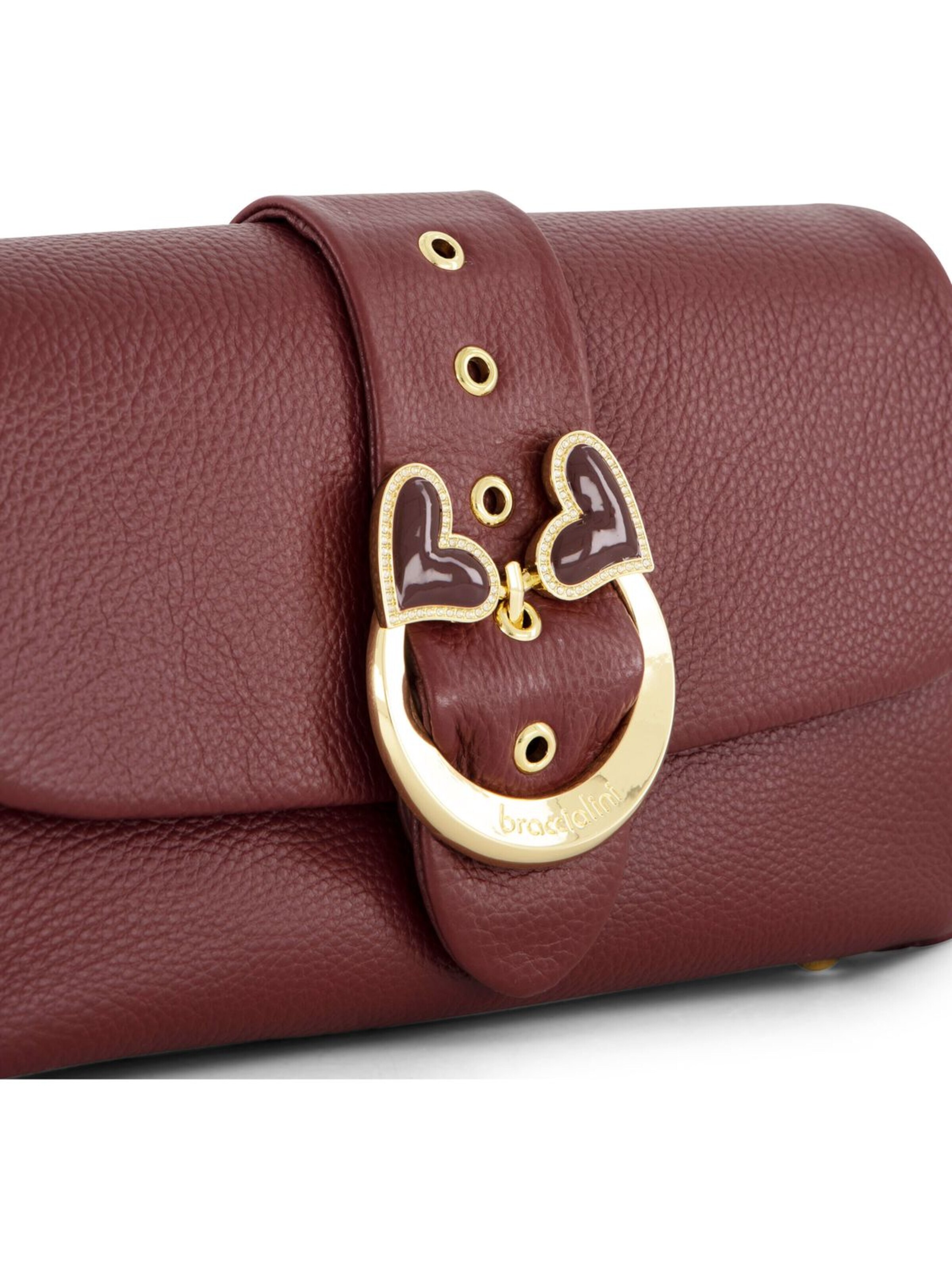 Borsa a spalla 'Baroque' di Braccialini in rosso