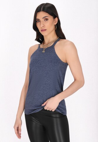 Haut 'Fashion Look' faina en bleu : devant