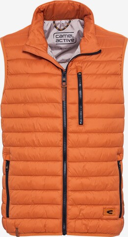 CAMEL ACTIVE Vest in Orange: front