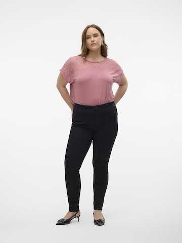 Vero Moda Curve Skinny Τζιν 'VMCFanya' σε μαύρο