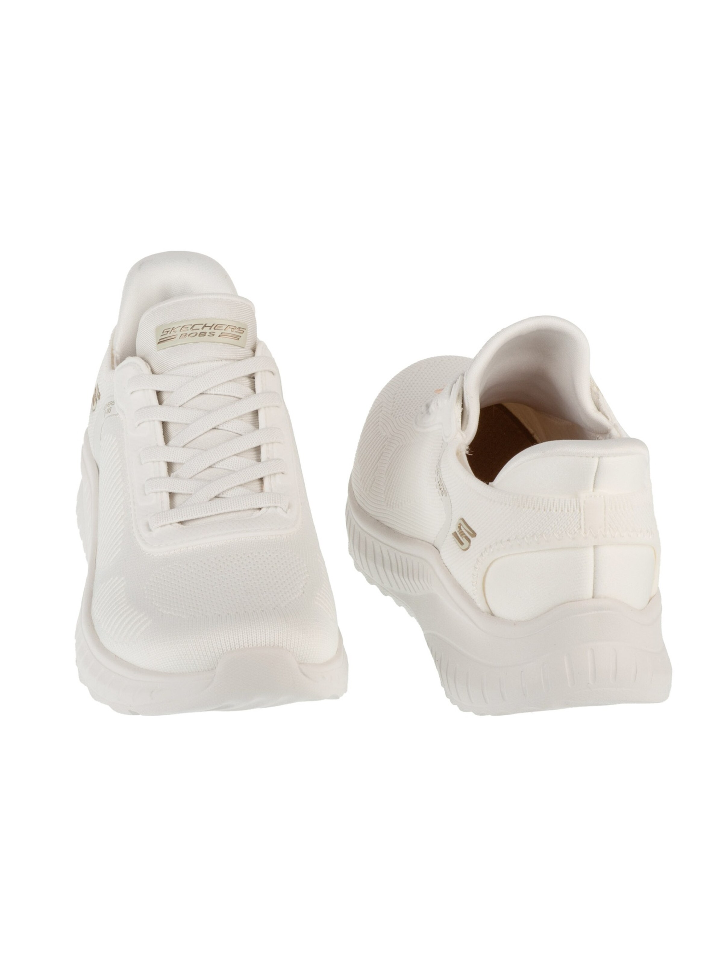Scarpa sportiva 'Slip-Ins: BOBS Sport Squad Chaos - Current Muse' di SKECHERS in bianco