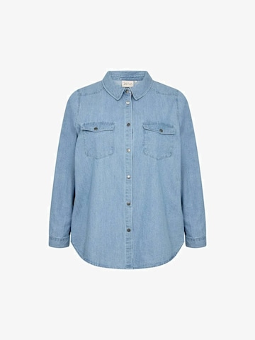 Camicia da donna 'Giovanna' di Wasabi Concept in blu: frontale