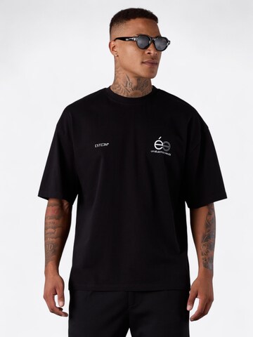 ESTEEM Shirt 'Opposé' in Black: front