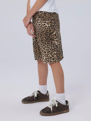 NAME IT Regular Trousers in Brown