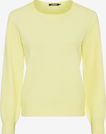 Pull-over 'Henny' Olsen en jaune : devant