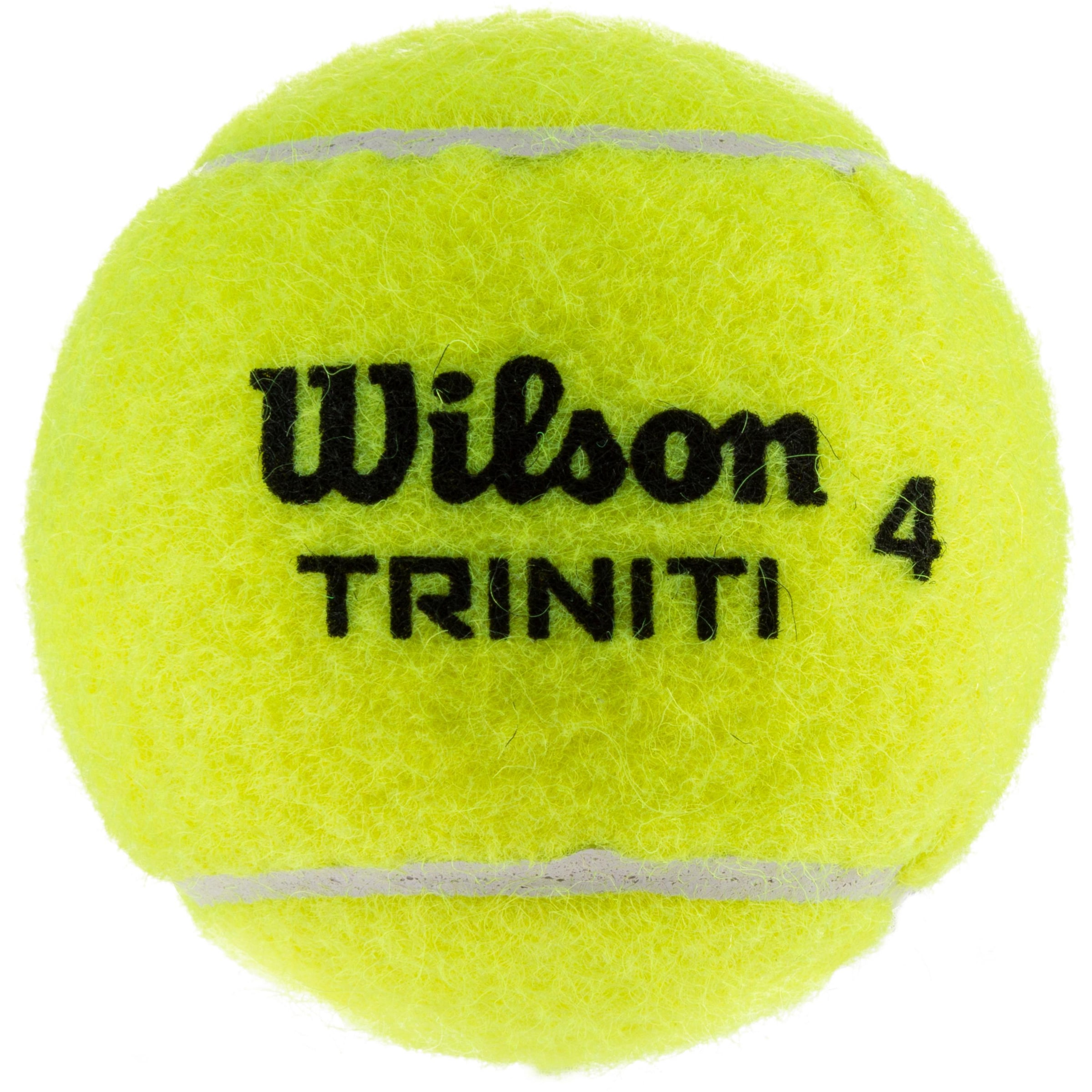 WILSON Ball 'Triniti' in Gelb: Vorderseite