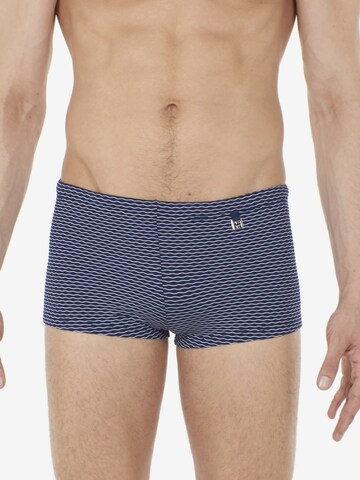 HOM Swim Trunks 'Equinox' in Blue: front