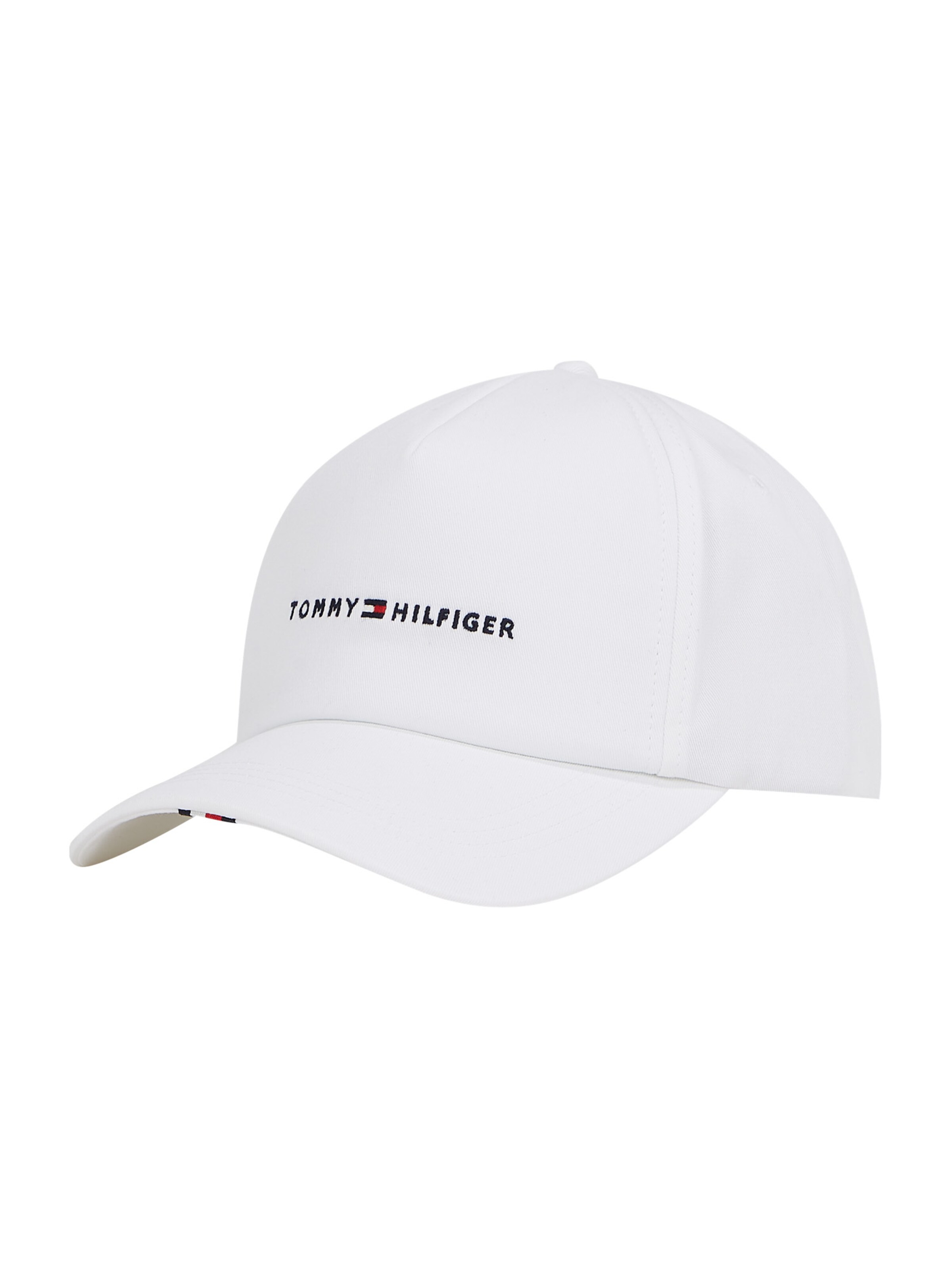 TOMMY HILFIGER Cap 'FOUNDATION' in Weiß: Vorderseite