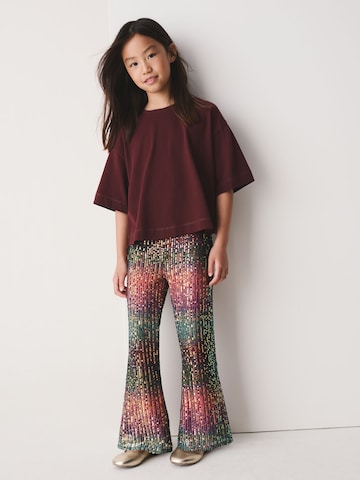 Next Flared Trousers in Pink