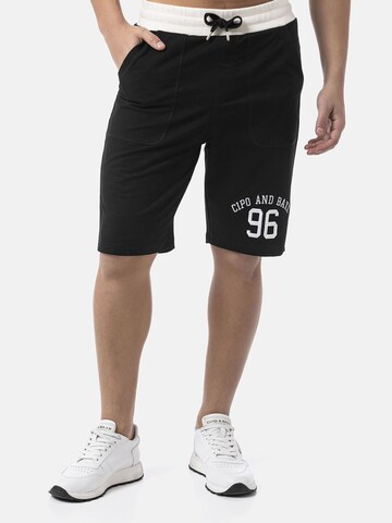 CIPO & BAXX Regular Broek 'CK300' in Zwart