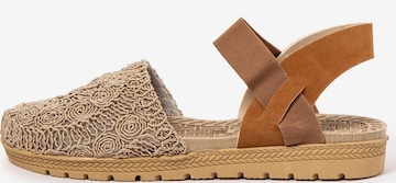 Brasileras Sandal 'Marmara' in Brown: front