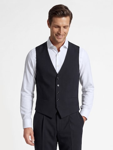 Finshley & Harding London Gilet ' Wesdon ' in Blauw: voorkant