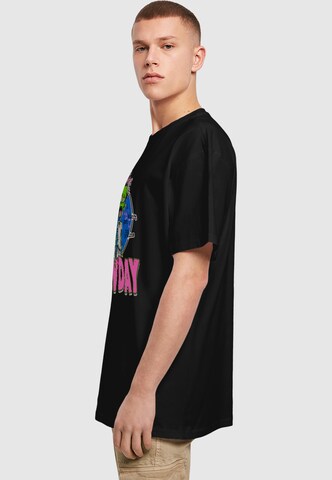 Merchcode Shirt 'Green Day Zombie' in Zwart