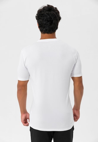 MOROTAI Funkcionalna majica | bela barva