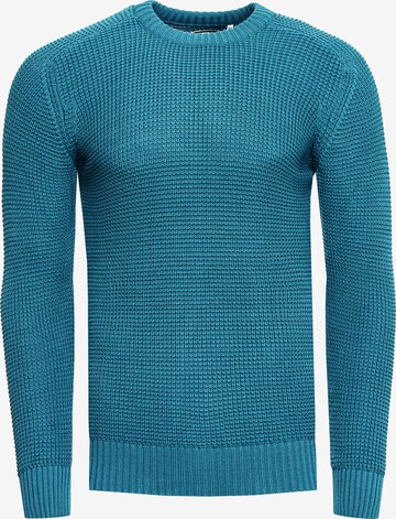 Rusty Neal Sweater in Blue: front