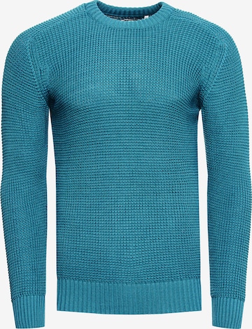 Rusty Neal Sweater in Blue: front