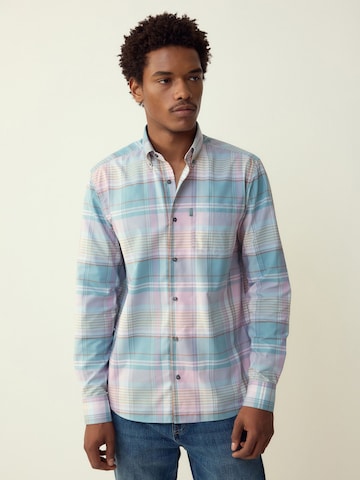 Next Klasický střih Košile – modrá: přední strana