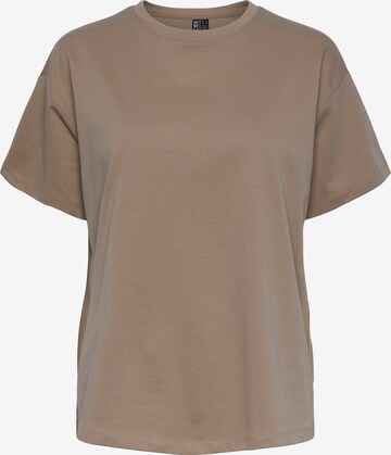 PIECES Shirt 'SKYLAR' in Beige: voorkant