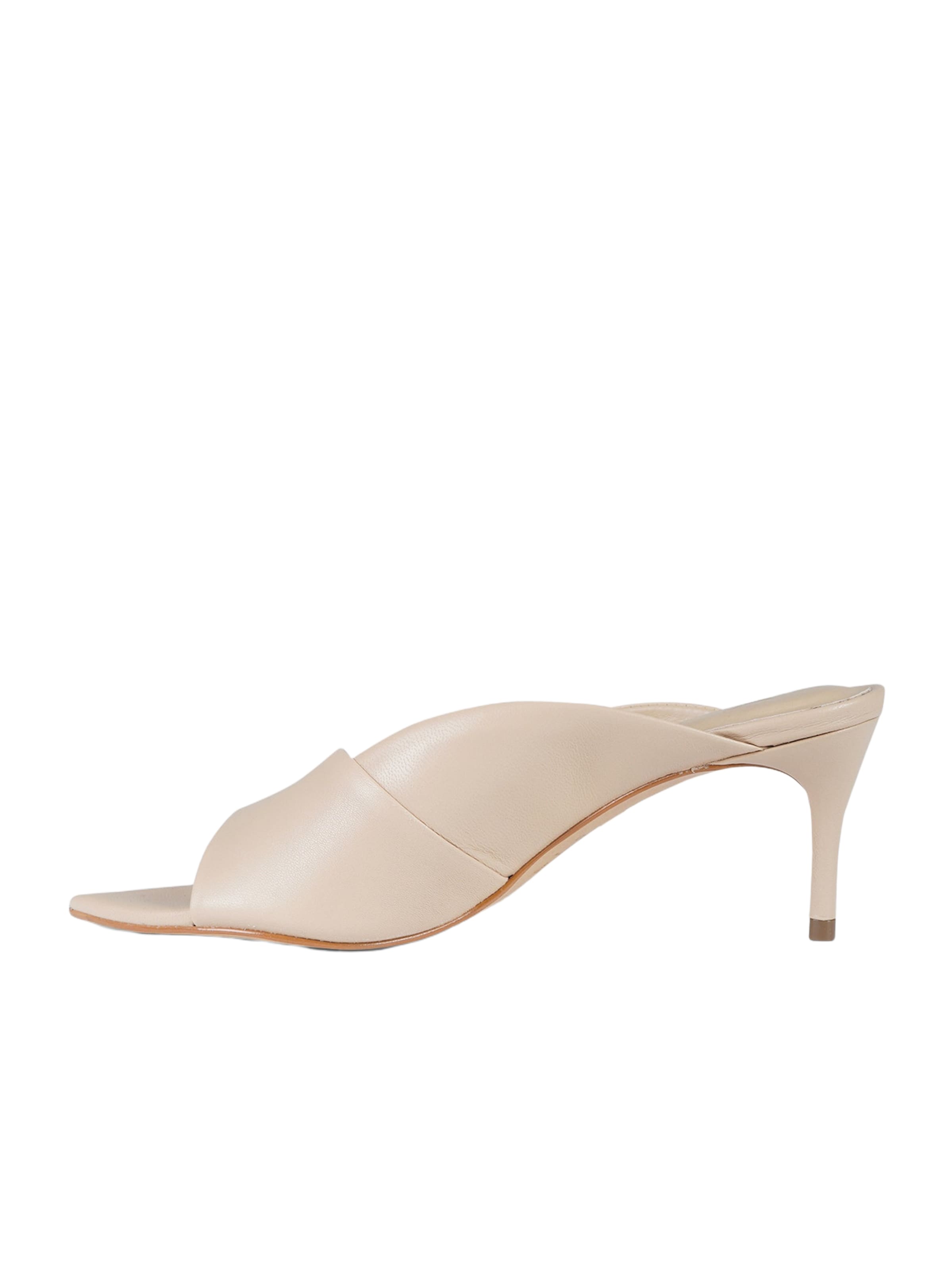CARRANO Hochhackige Sandalen in Beige: Vorderseite